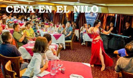 Cena y Espectáculo en Crucero Por El Nilo