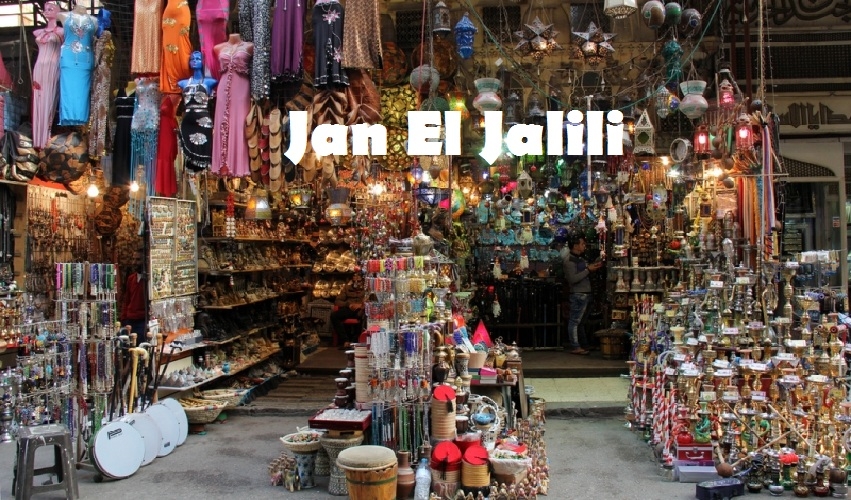 Jan El Jalili Bazar de El Cairo