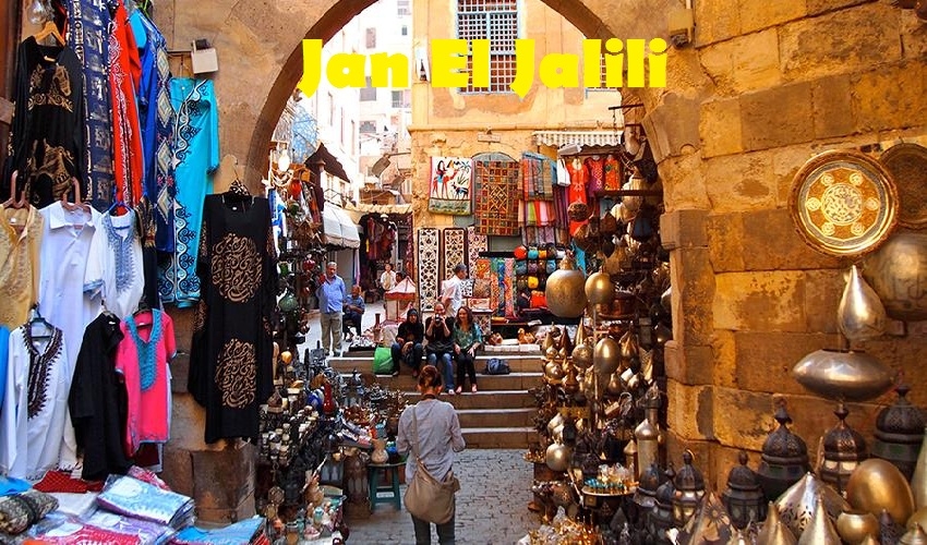 Jan El Jalili Bazar en El Cairo